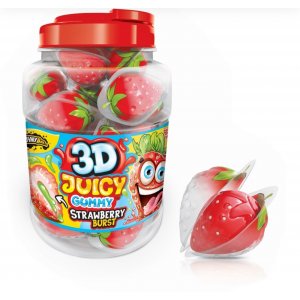 Johny Bee Juicy gummy strawberry 18g